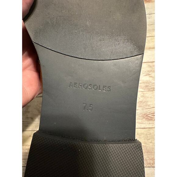 Aerosoles Vale Suede Zip Booties Women's Size 7.5 Brown Boots Slip-On NWOB New - Picture 10 of 10